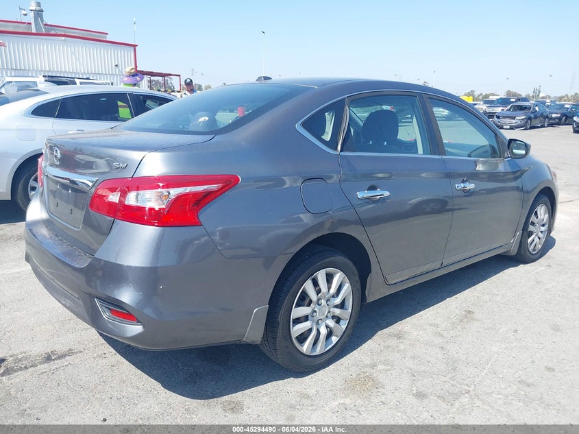 Vin: 3n1ab7ap3gl664490, lot: 45792326, nissan sentra sv 20164