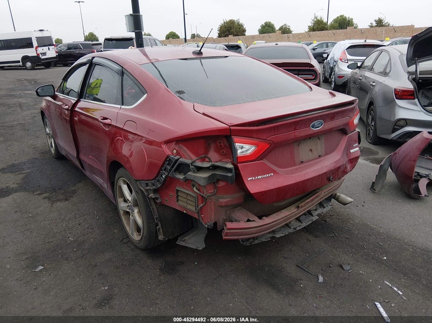 Vin: 3fa6p0hd9fr115305, lot: 45792328, ford fusion se 20153