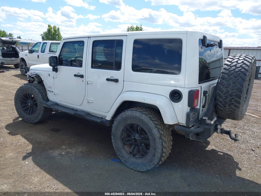 Vin: 1c4bjweg3el122078, lot: 45792339, jeep wrangler unlimited sahara 20143