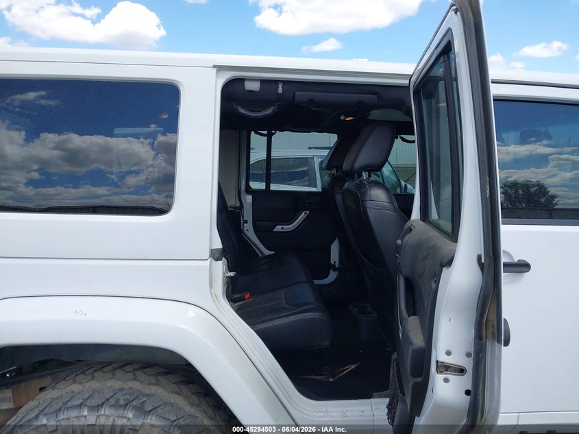 2014 Jeep Wrangler Unlimited Sahara VIN: 1C4BJWEG3EL122078 Lot: 45294503