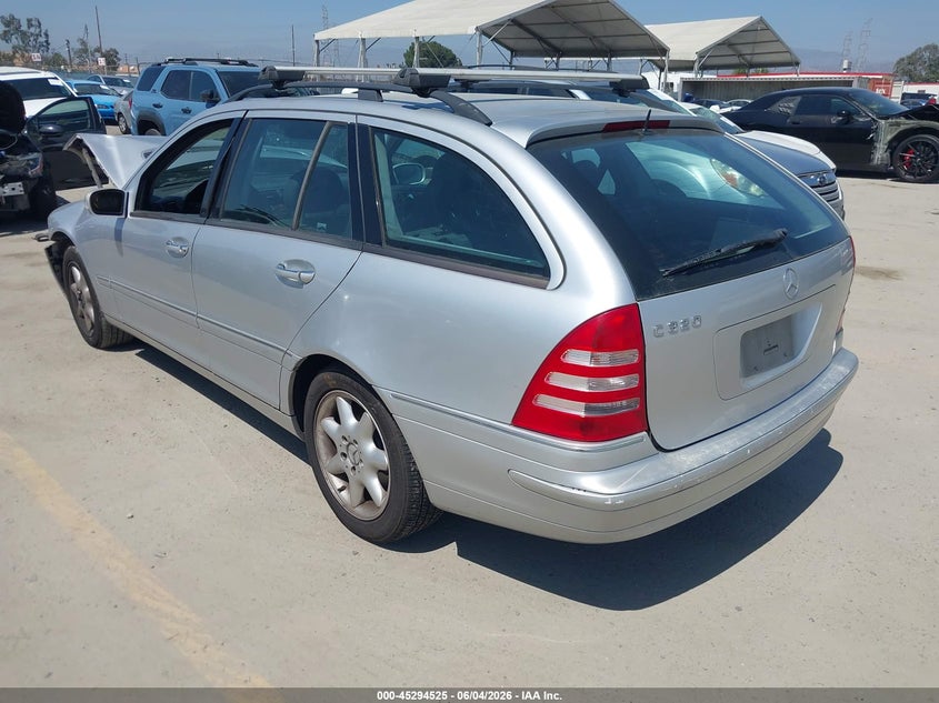 MERCEDES-BENZ C 320 2002 VIN WDBRH64JX2F164912
