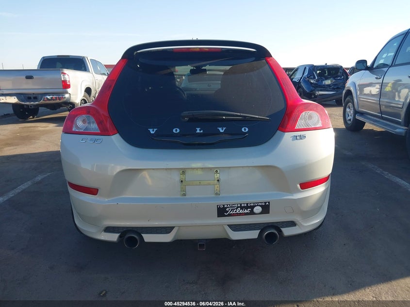 2012 Volvo C30 T5/T5 Platinum/T5 Premier Plus/T5 R-Design/T5 R-Design Platinum/T5 R-Design Premier Plus VIN: YV1672MK8C2286941 Lot: 45294536