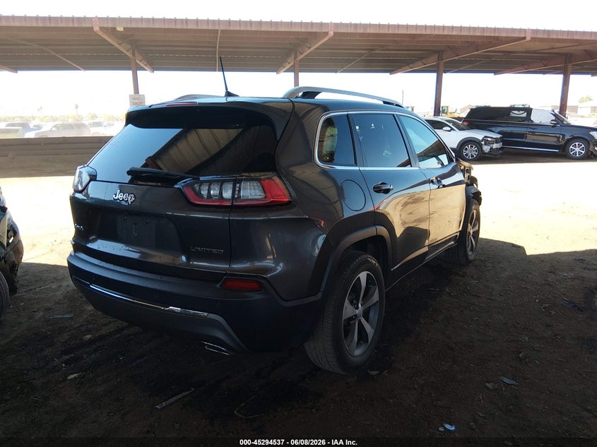 Vin: 1c4pjmdx2ld587437, lot: 45792373, jeep cherokee limited 4x4 20204