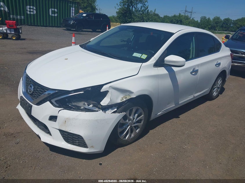 Vin: 3n1ab7ap1jy266737, lot: 45792391, nissan sentra sv 20182