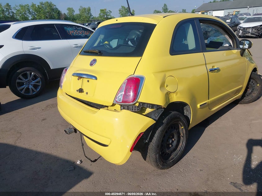 2013 Fiat 500 Pop VIN: 3C3CFFAR9DT529231 Lot: 45294571