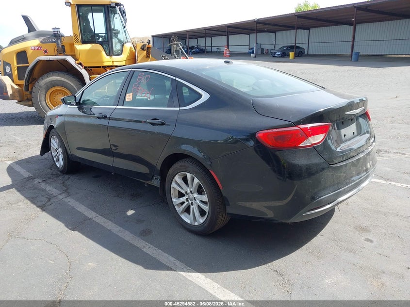 Vin: 1c3cccab6gn129609, lot: 45792418, chrysler 200 limited 20163