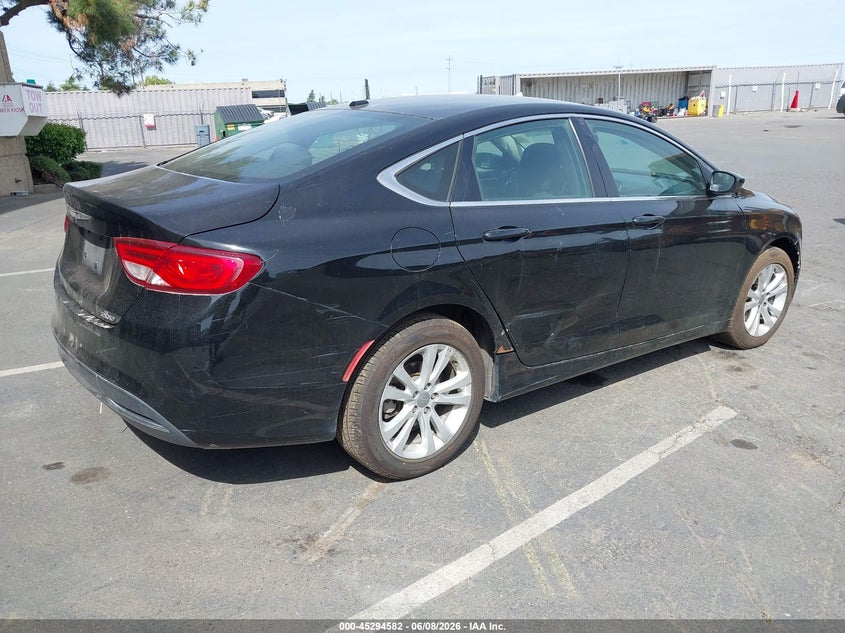 Vin: 1c3cccab6gn129609, lot: 45792418, chrysler 200 limited 20164