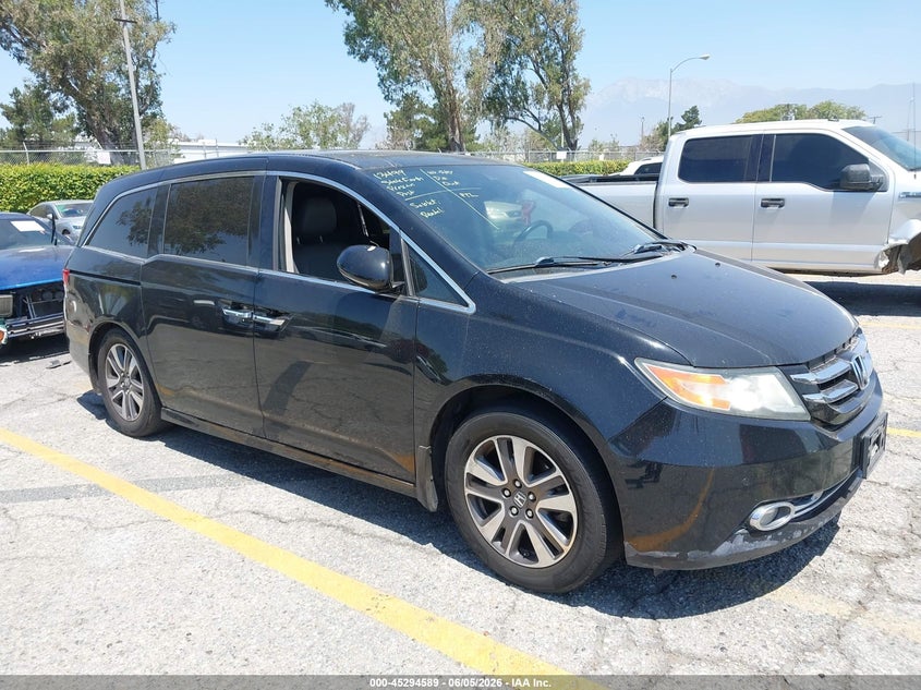 Vin: 5fnrl5h95eb133828, lot: 45792425, honda odyssey touring/touring elite 2014 img_1