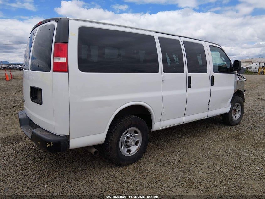Vin: 1gawgefp6j1220013, lot: 45792438, chevrolet express 2500 ls 20184
