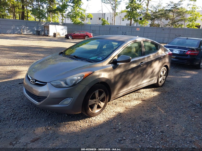 2012 Hyundai Elantra Gls 5NPDH4AE8CH096107 photo 1