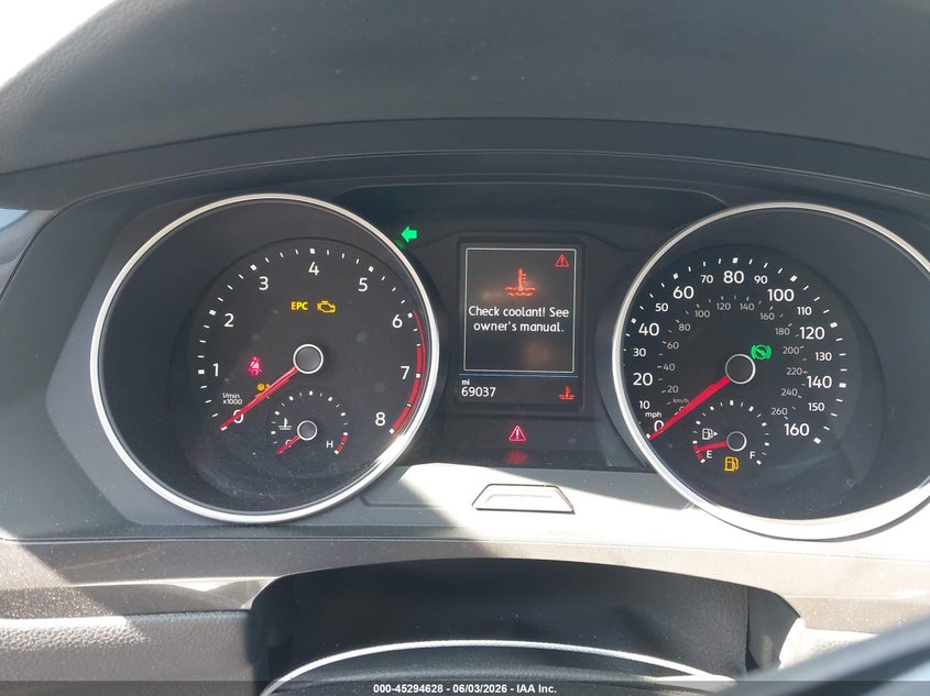 2018 Volkswagen Tiguan 2.0T Se/2.0T Sel VIN: 3VV2B7AX4JM204808 Lot: 45294628