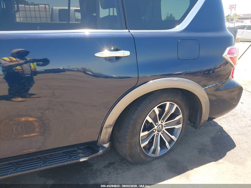 2020 Nissan Armada Sl 2Wd VIN: JN8AY2ND1L9108913 Lot: 45294633