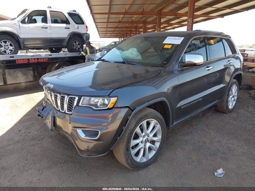 2017 Jeep Grand Cherokee Limited 4x2 1C4RJEBG5HC617111 photo 1