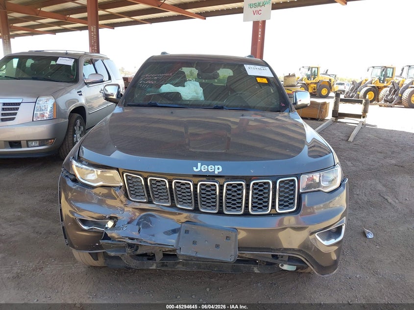 2017 Jeep Grand Cherokee Limited 4X2 VIN: 1C4RJEBG5HC617111 Lot: 45294645