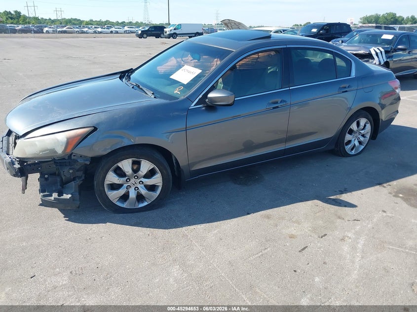 2008 Honda Accord 2.4 Ex-L JHMCP26848C020259 photo 1