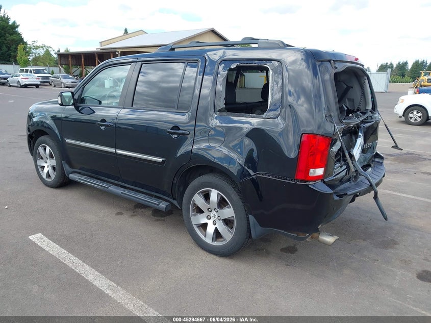 Vin: 5fnyf4h91fb036754, lot: 45792503, honda pilot touring 20153
