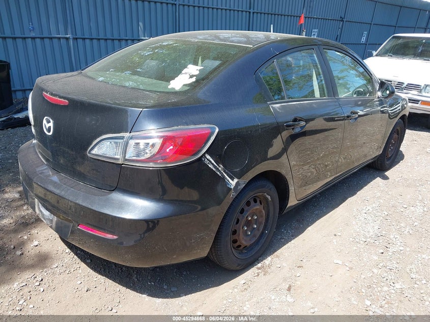 Vin: jm1bl1uf4c1546397, lot: 45792504, mazda mazda3 i sport 20124