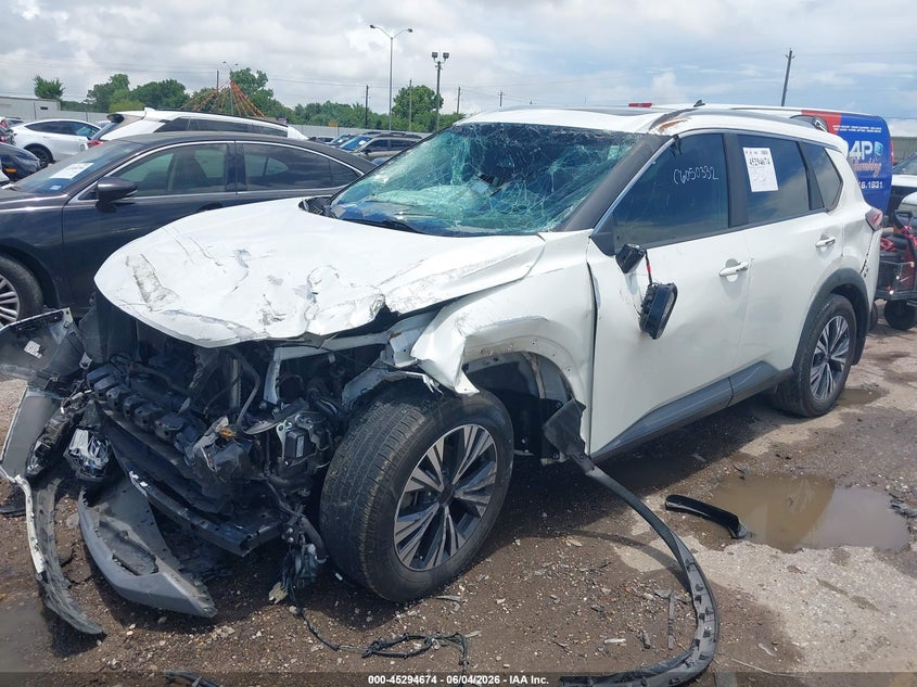 Vin: 5n1bt3baxpc779385, lot: 45792510, nissan rogue sv fwd 20232