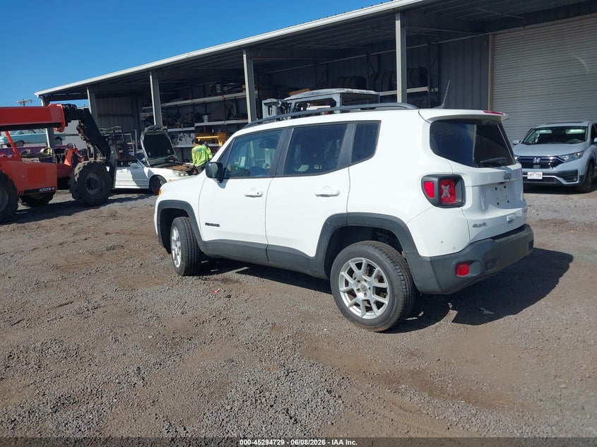 Vin: zacnjda13npn46243, lot: 45792565, jeep renegade sport 4x4 20223
