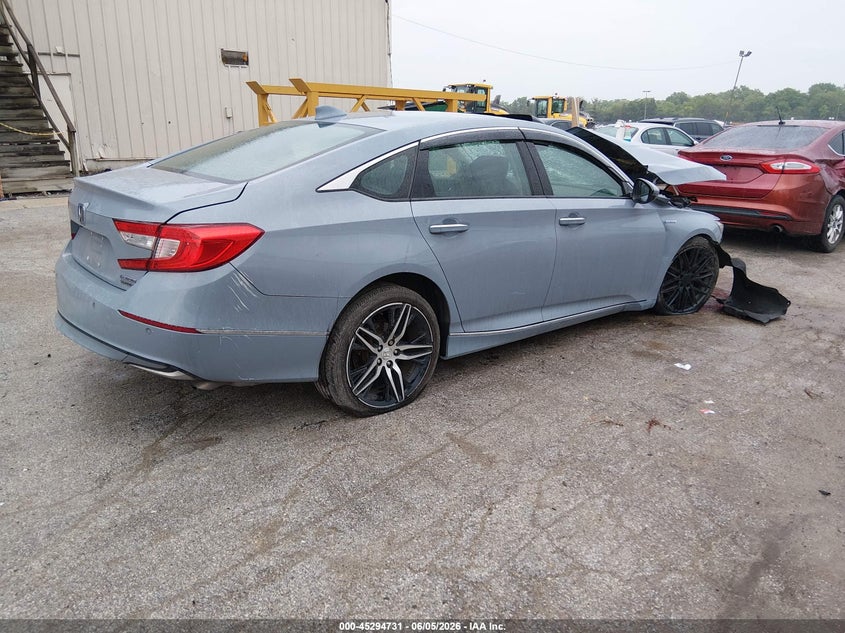 Vin: 1hgcv3f93ma014076, lot: 45792567, honda accord hybrid touring 20214