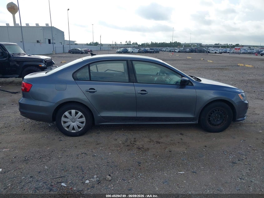 2015 Volkswagen Jetta 2.0L S VIN: 3VW2K7AJ4FM406353 Lot: 45294749