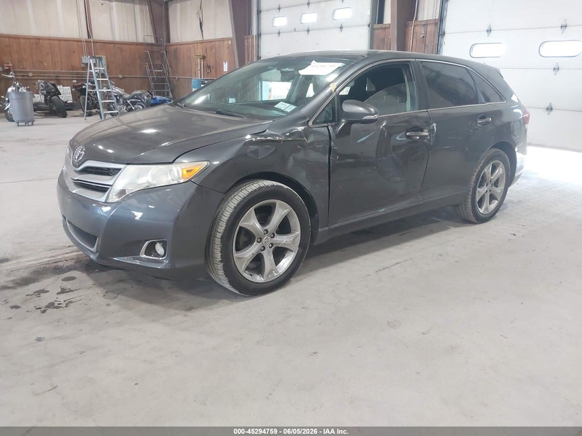 Vin: 4t3bk3bb0du081540, lot: 45792595, toyota venza xle v6 20132