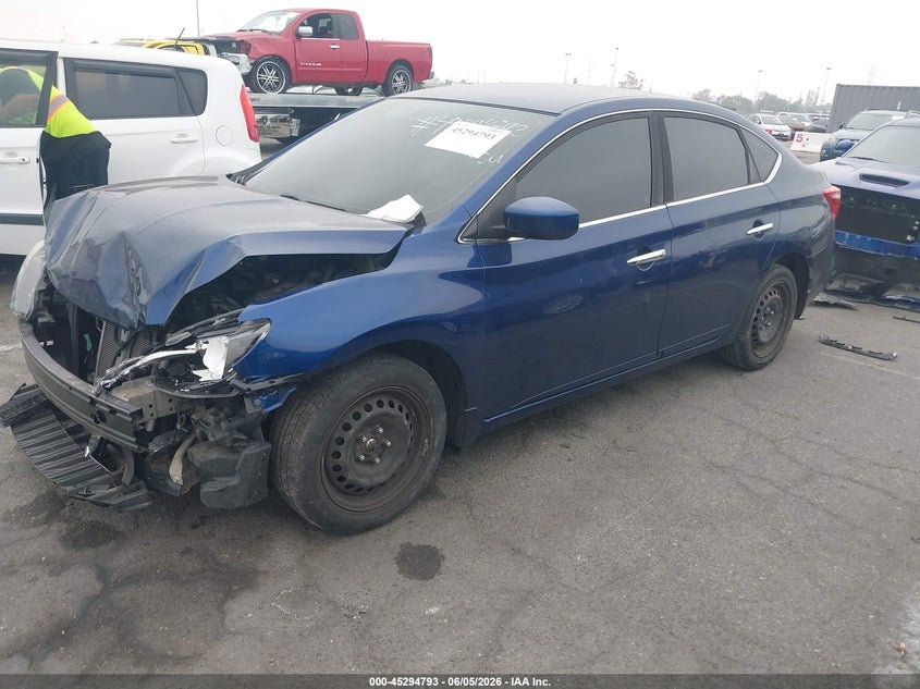 2017 NISSAN SENTRA auction photo 2