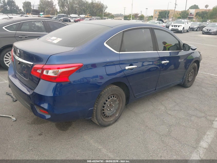 2017 NISSAN SENTRA auction photo 4