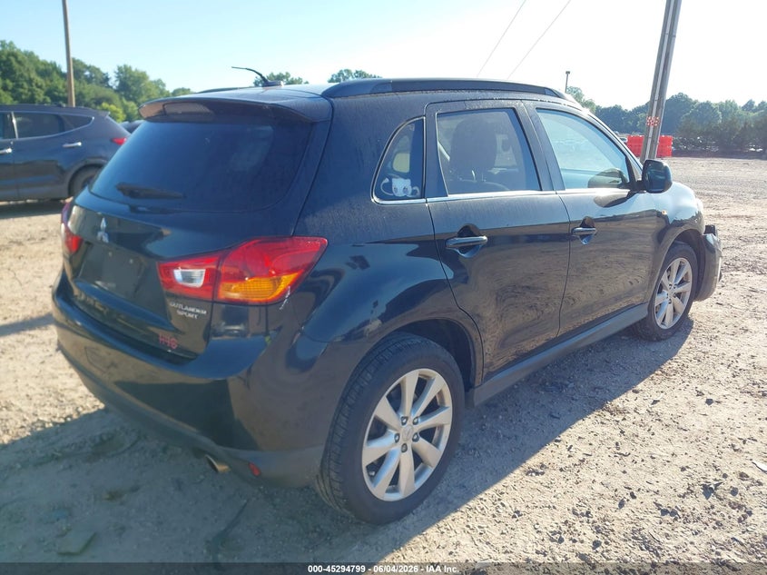 Vin: 4a4ar4au8fe049146, lot: 45792635, mitsubishi outlander sport se 20154