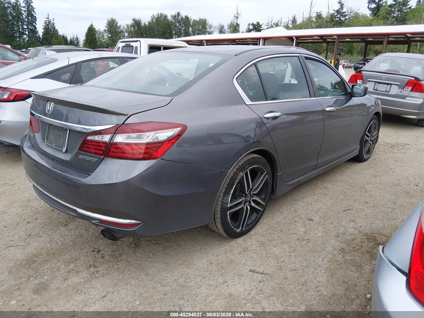 Vin: 1hgcr2f59ga154391, lot: 45792663, honda accord sport 20164
