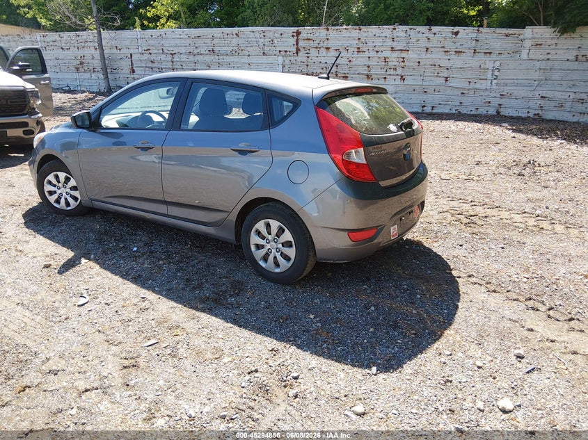 Vin: kmhct5ae5fu226172, lot: 45792692, hyundai accent gs 20153