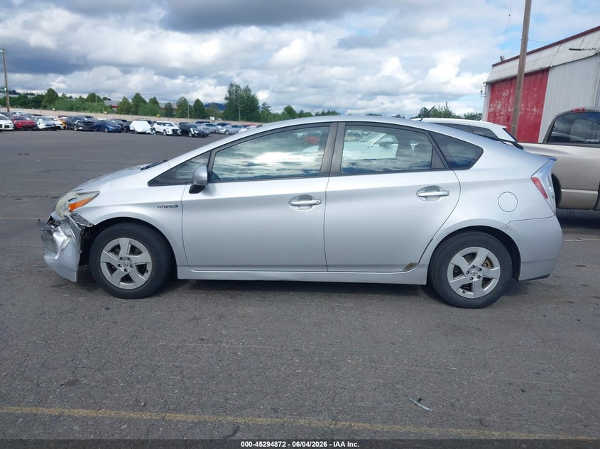2011 Toyota Prius Three VIN: JTDKN3DU1B0286162 Lot: 45294872