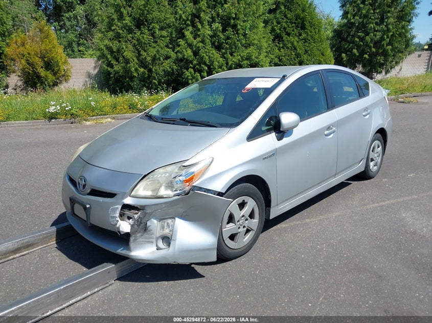 Vin: jtdkn3du1b0286162, lot: 45792708, toyota prius three 20112
