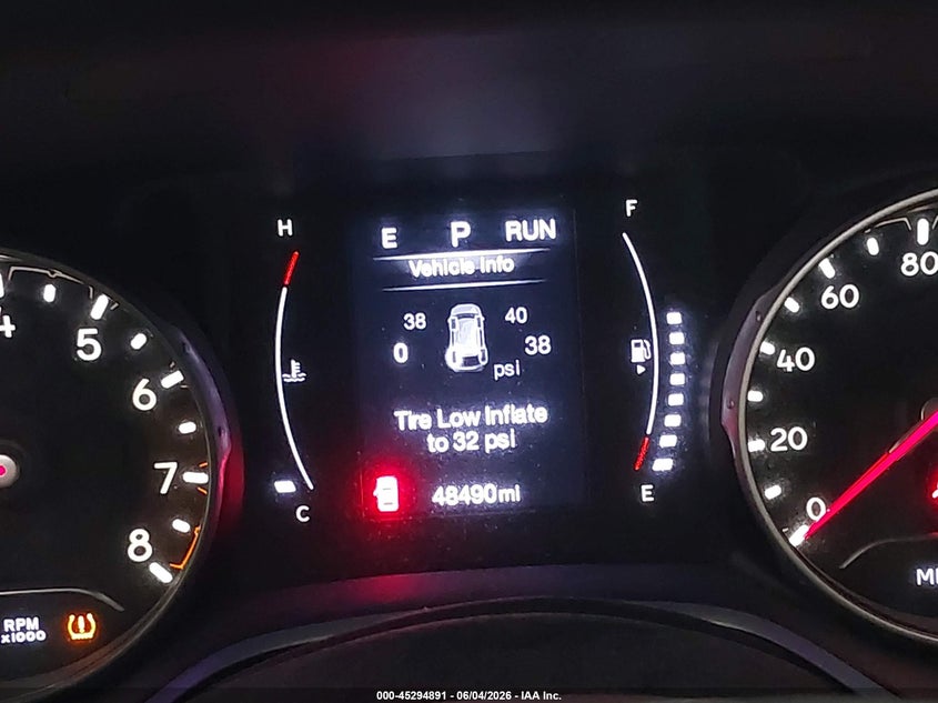 2019 Jeep Compass Latitude Fwd VIN: 3C4NJCBB3KT833168 Lot: 45294891