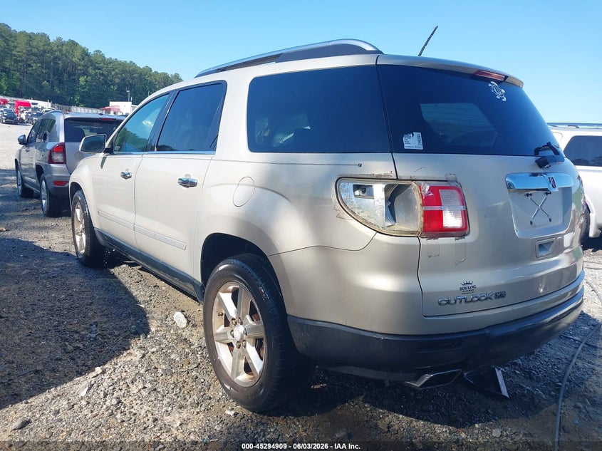 2008 SATURN OUTLOOK SPORT UTILITY VEHICLE 3.6L V-6 DOHC, VVT, 275HP