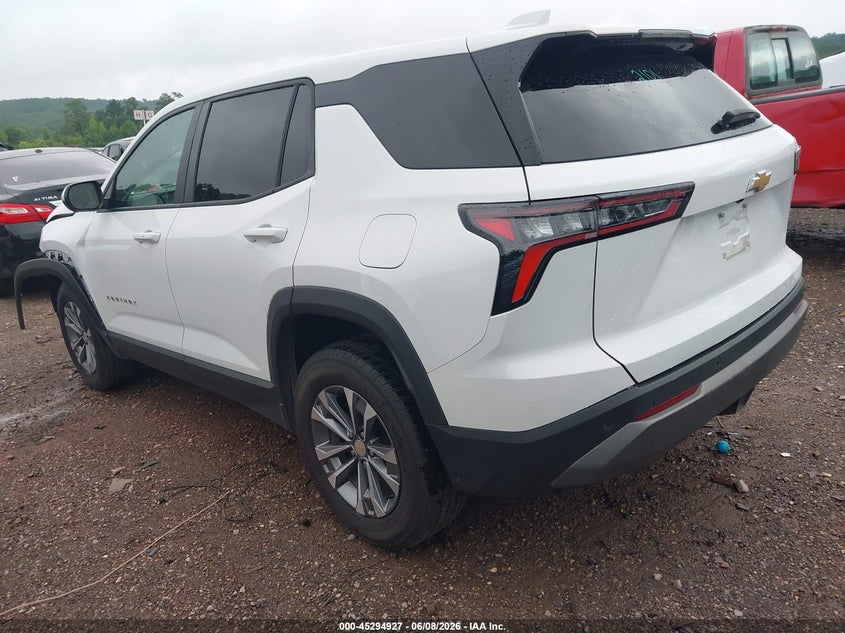 Vin: 3gnaxheg6sl213360, lot: 45792783, chevrolet equinox fwd lt 20253