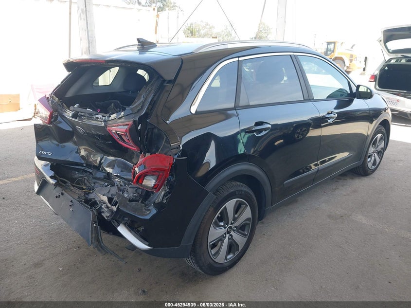 Vin: kndcb3lcxj5140978, lot: 45792795, kia niro lx 20184