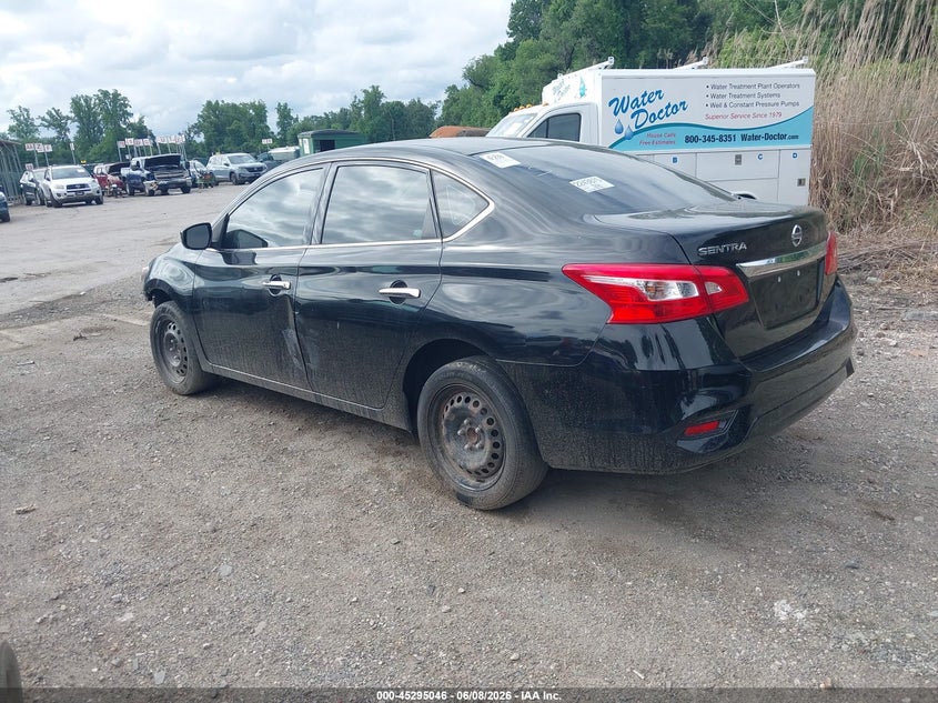2017 NISSAN SENTRA auction photo 3