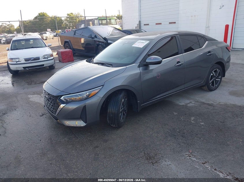 Vin: 3n1ab8cv9sy330056, lot: 45792903, nissan sentra sv 20252