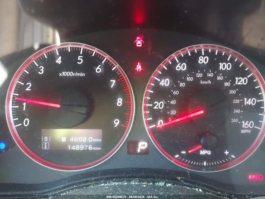 2008 SUBARU LEGACY auction photo 7