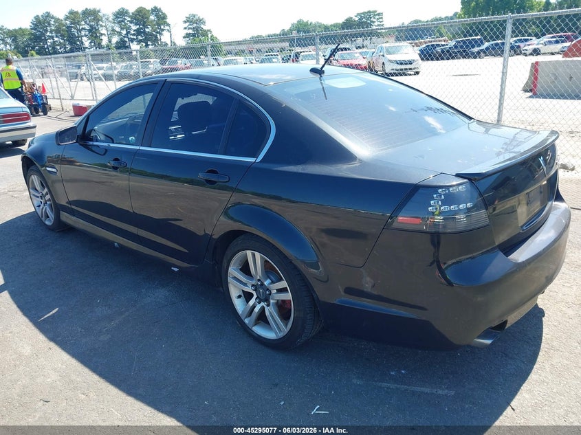 2009 PONTIAC G8 auction photo 3