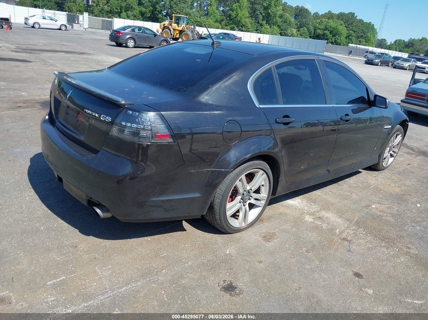 2009 PONTIAC G8 auction photo 4