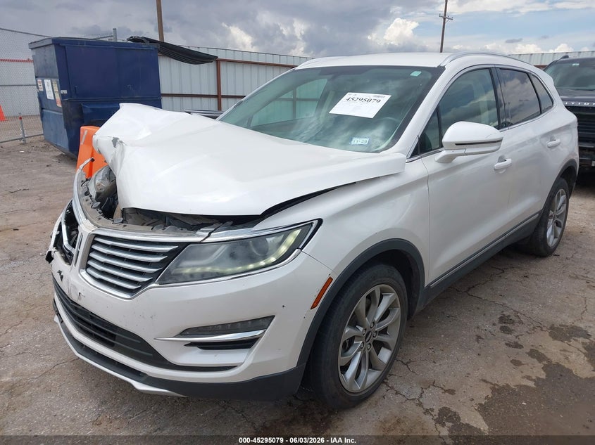 Vin: 5lmcj2c99jul20405, lot: 45792935, lincoln mkc select 20182