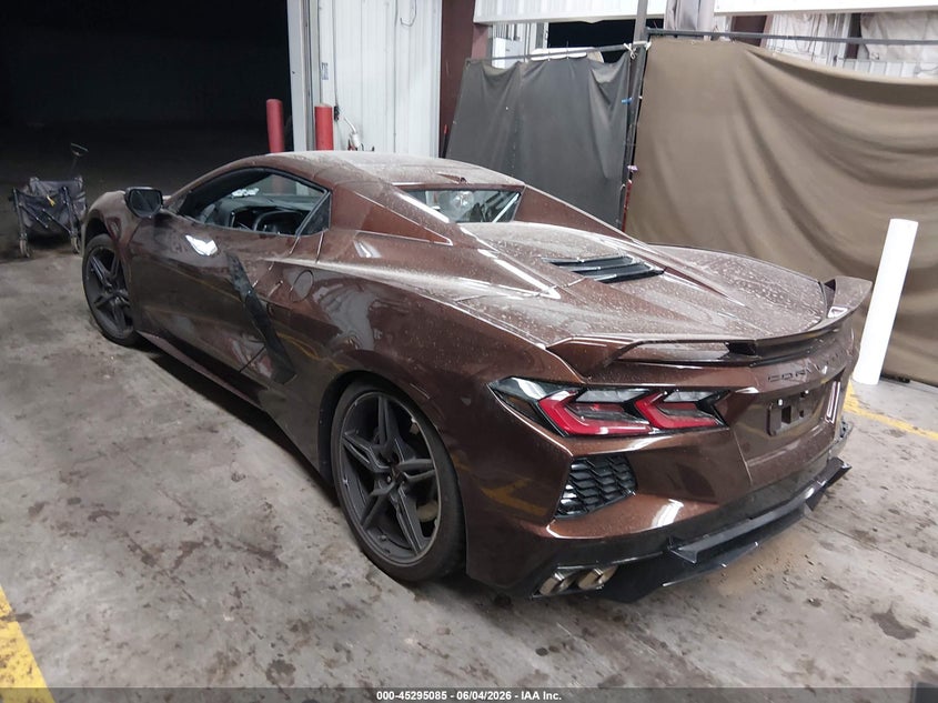 Vin: 1g1yb3d46p5108639, lot: 45792941, chevrolet corvette stingray rwd  2lt 20233