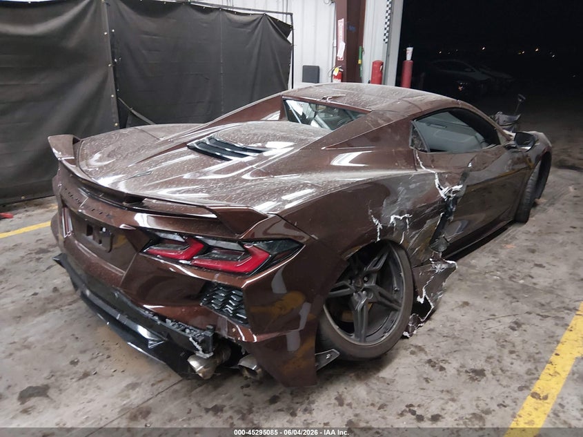 Vin: 1g1yb3d46p5108639, lot: 45792941, chevrolet corvette stingray rwd  2lt 20234