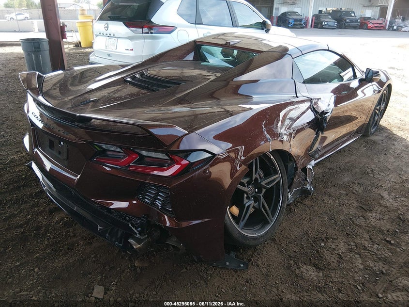 Vin: 1g1yb3d46p5108639, lot: 45792941, chevrolet corvette stingray rwd  2lt 20234