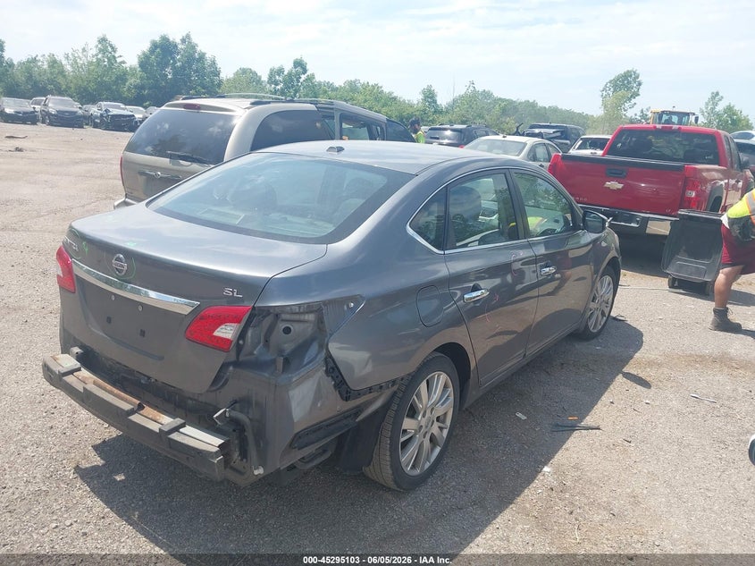 Vin: 3n1ab7ap4fy288755, lot: 45792959, nissan sentra sl 20154