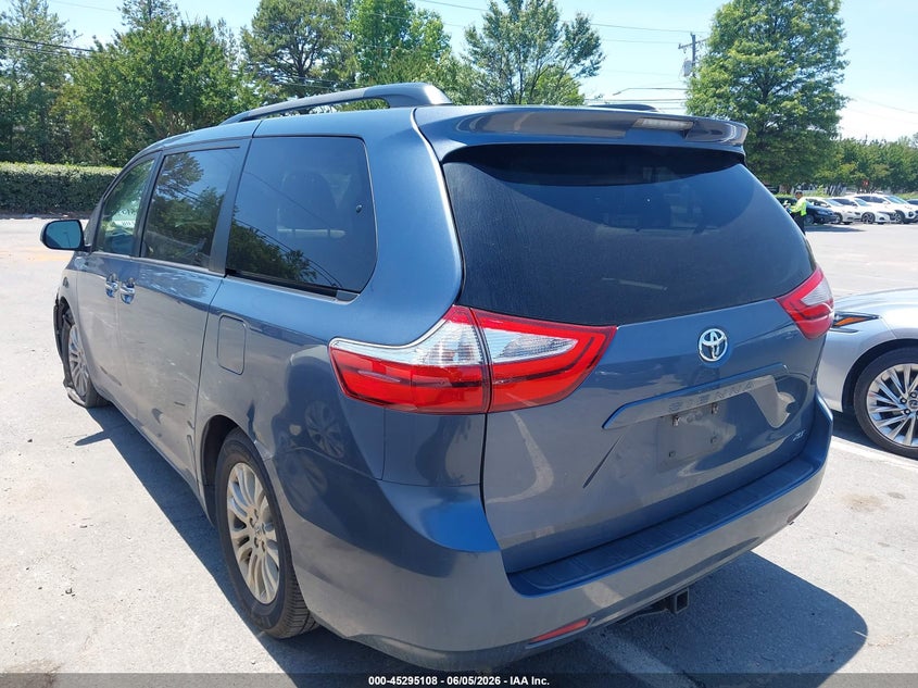2016 Toyota Sienna Xle 8 Passenger VIN: 5TDYK3DC6GS710465 Lot: 45295108