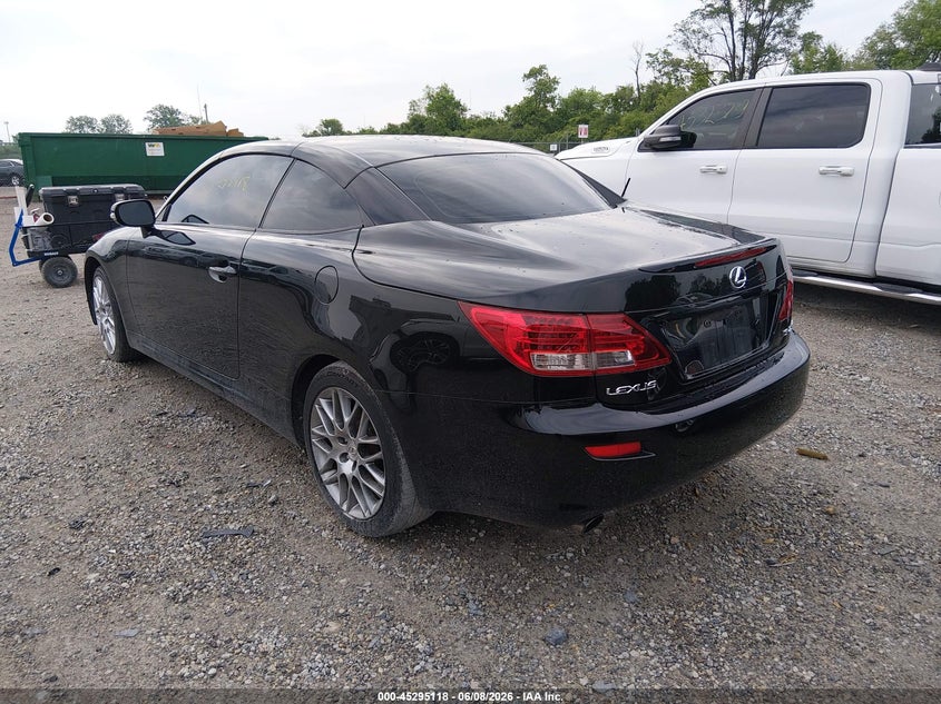 Vin: jthff2c29a2506898, lot: 45792974, lexus is 250c 20103