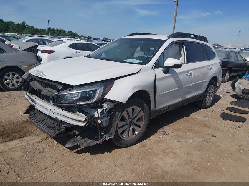 Vin: 4s4bsafcxk3375370, lot: 45792983, subaru outback 2.5i premium 20192